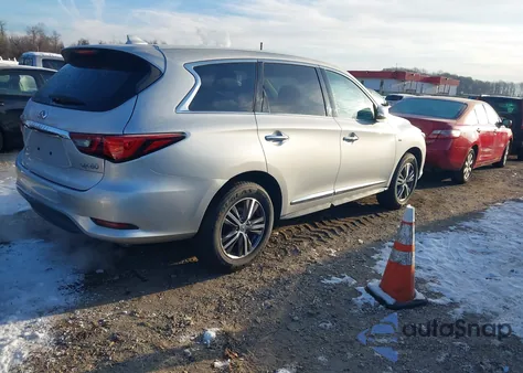 2020 Infiniti Qx60 Pure from USA, damaged, VIN 5N1DL0MN2LC520715